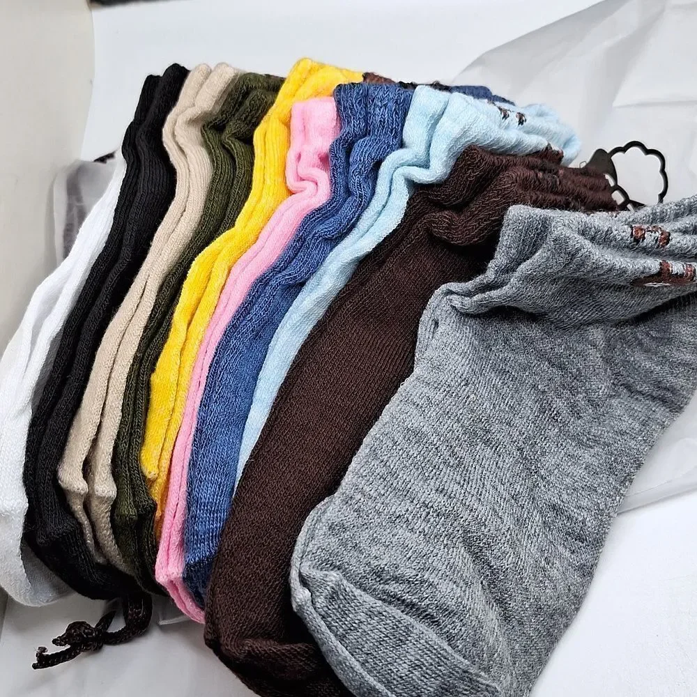 Teddy Bear Thin ankle socks bundle of 10 pairs